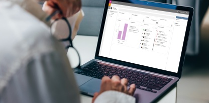 Mit dem Dashboard in unserer HR-Management Lösung alles im Blick